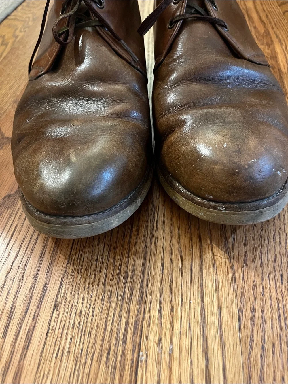 Red Wing Chukka Leather Lace Up Boots Mens 12 EE